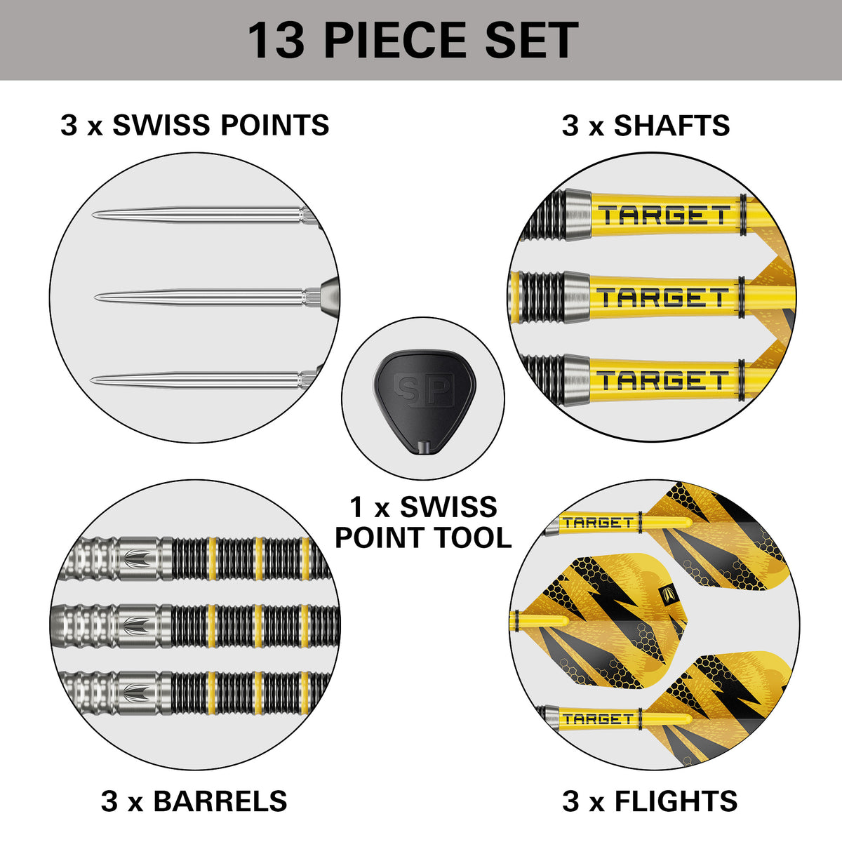 Target Buzz SP02 90% Tungsten Steel Tip Darts 2026