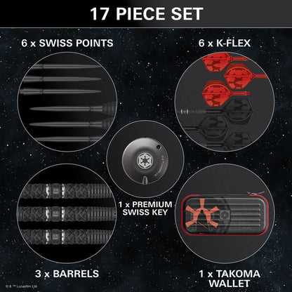 Target - STAR WARS™ Darth Vader SP Darts Set - 95% Tungsten