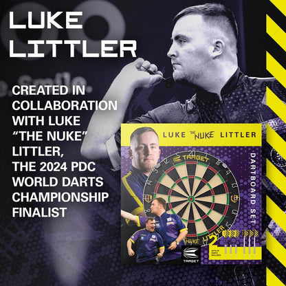 Luke 'The Nuke' Littler Dartboard Set by Target