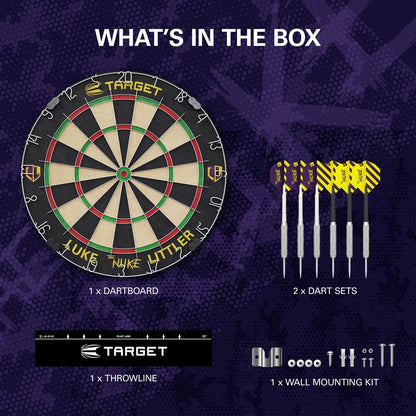 Luke 'The Nuke' Littler Dartboard Set by Target