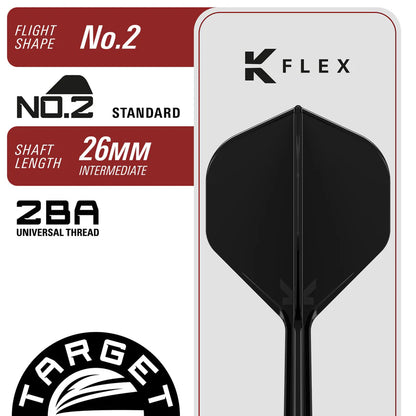 Target Japan - Black Marque Blaze SP Steel Tip Darts - 23g / 25g