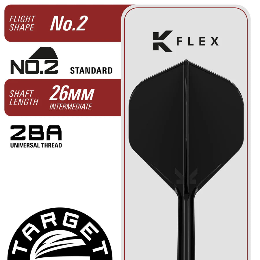 Target Japan - Black Marque Enzo SP Steel Tip Darts - 22g / 24g