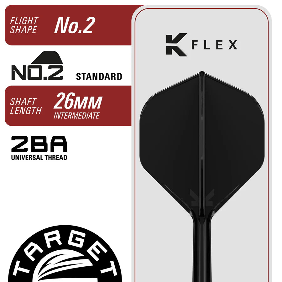 Target Japan - Black Marque Pierce SP Steel Tip Darts - 23g / 25g