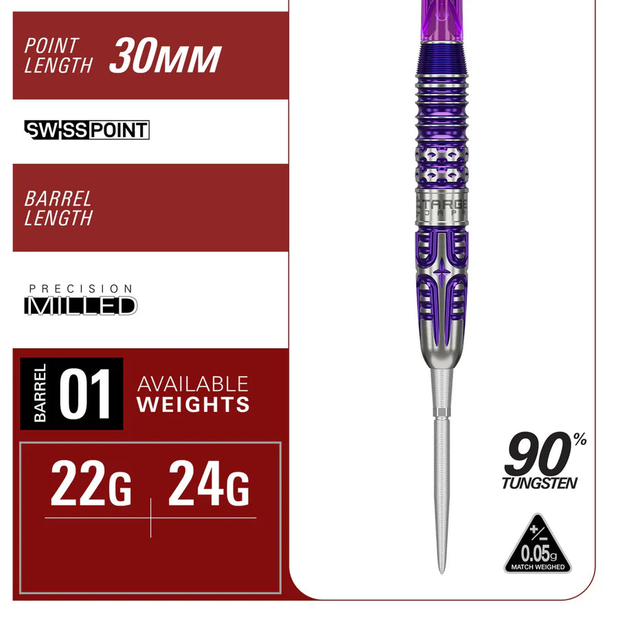 Target Japan - Kasumi Sato - Endeavour Gen 3 - SP Darts - 90% Tungsten Darts