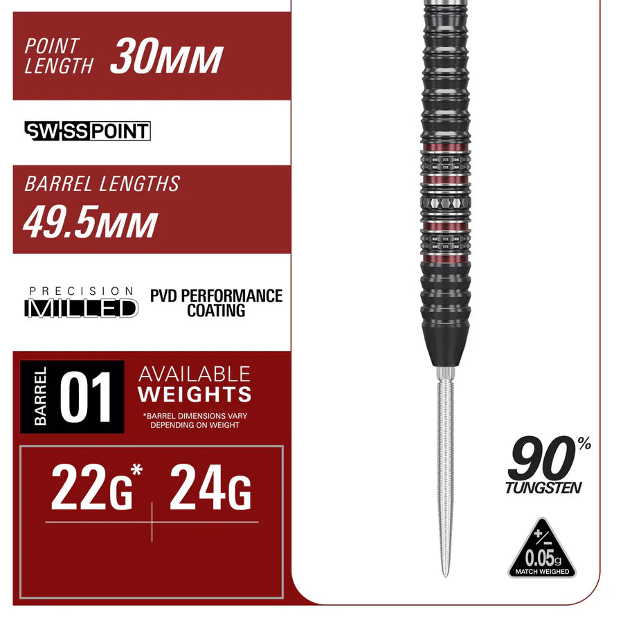 Target Japan - Kosuzu Iwao - Diamond Gen 4 - SP Darts - 90% Tungsten Darts