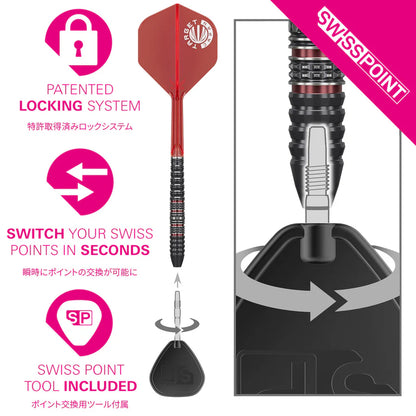Target Japan - Kosuzu Iwao - Diamond Gen 4 - SP Darts - 90% Tungsten Darts