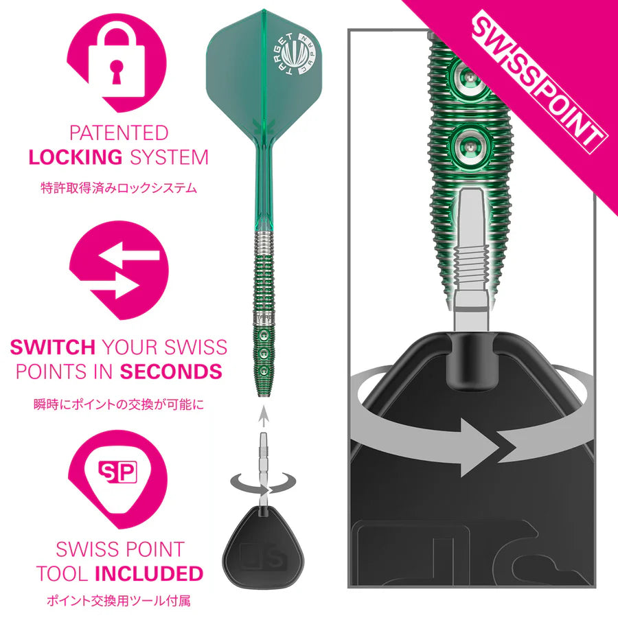 Target Japan - Motomu Sakai - Xeno Gen 1 - SP Darts - 90% Tungsten Darts