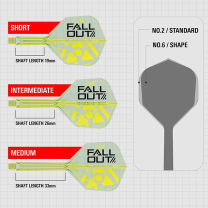 Luke Littler Fallout 2026 no6 KFlex Integrated Flights/Shafts