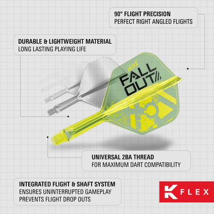 Luke Littler Fallout 2026 no6 KFlex Integrated Flights/Shafts