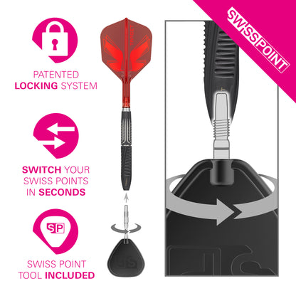 Target SHIFT SP w/ Toolbox 90% Tungsten Steel Tip Darts 2026