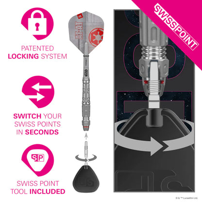 Target Darts / Star Wars - AT-AT Darts - 90% Tungsten Steel Tip