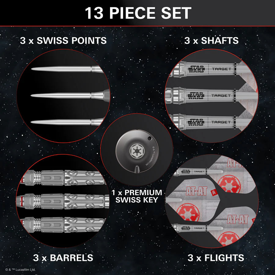 Target Darts / Star Wars - AT-AT Darts - 90% Tungsten Steel Tip