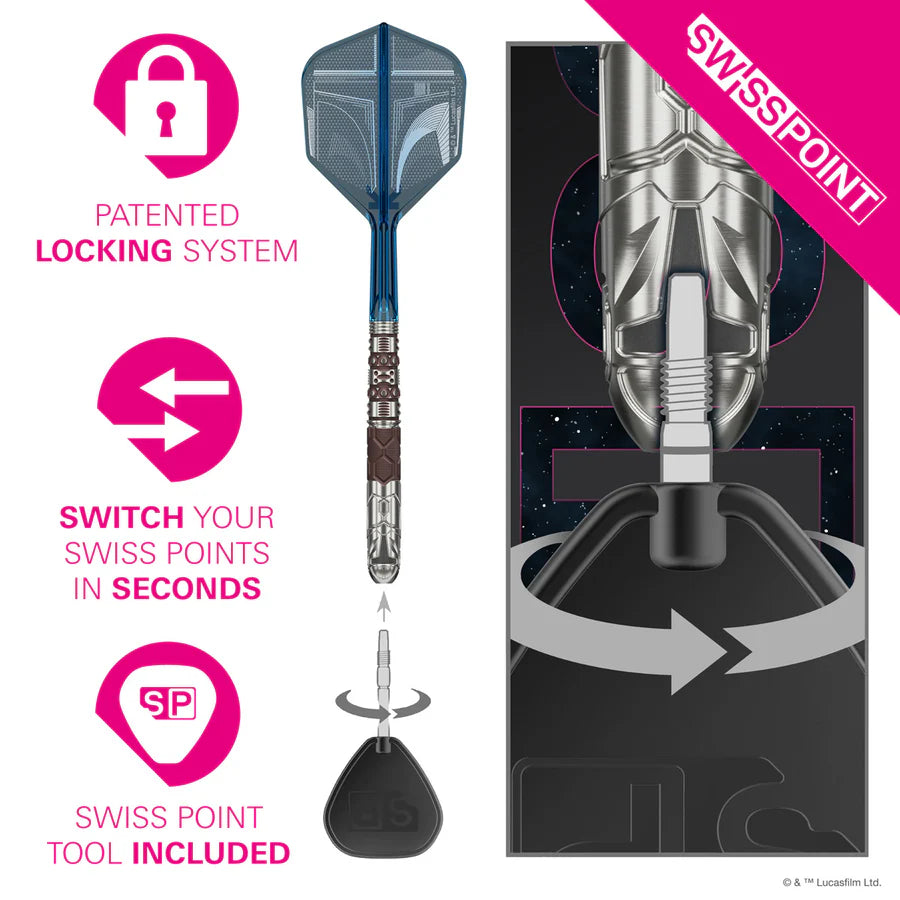 Target - STAR WARS™ Mandalorian SP Darts Set - 95% Tungsten