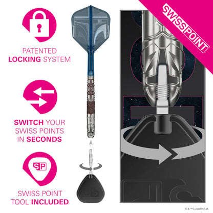 Target - STAR WARS™ Mandalorian SP Darts Set - 95% Tungsten