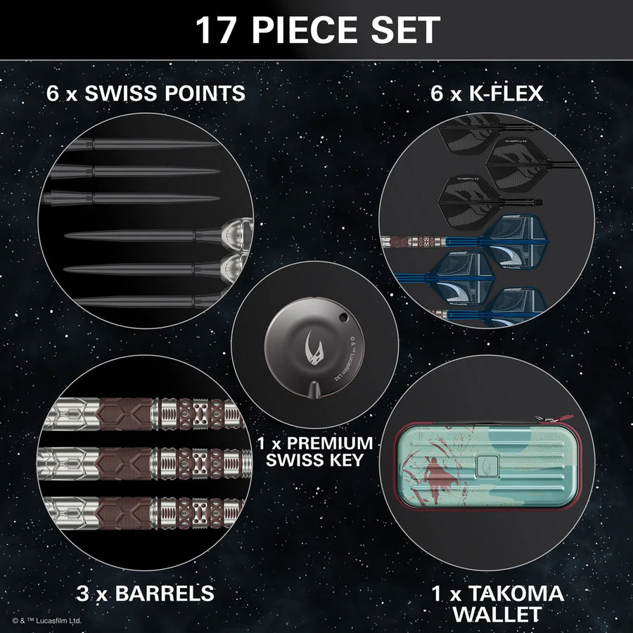 Target - STAR WARS™ Mandalorian SP Darts Set - 95% Tungsten
