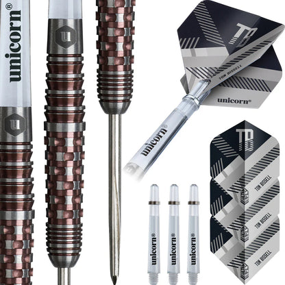 Unicorn Darts - Contender - Tom Bissell -  95% Tungsten Steel Tip Darts
