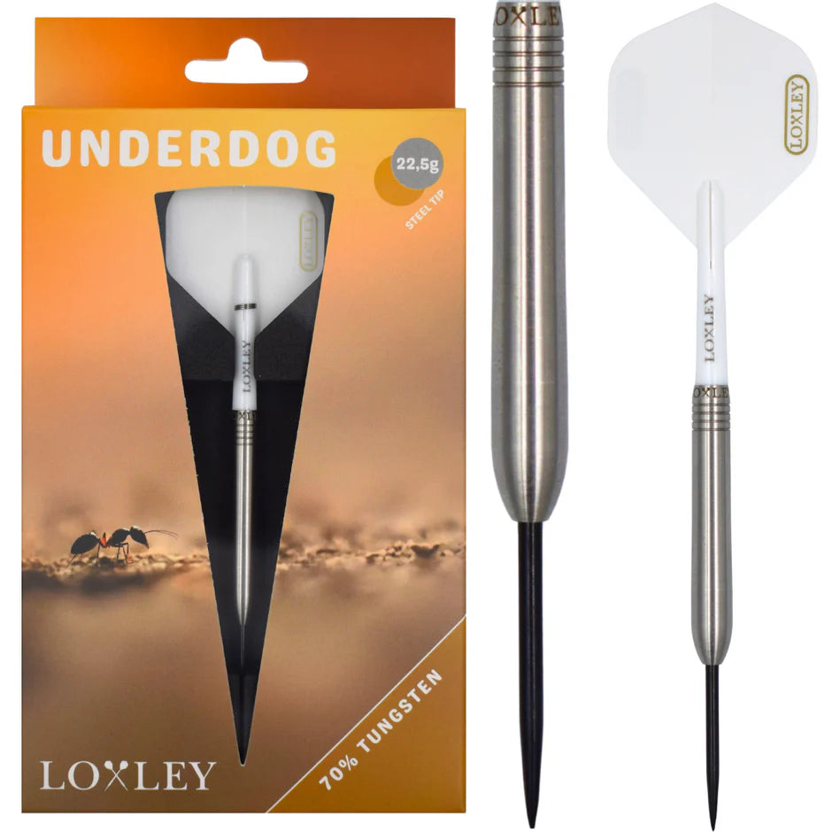 Loxley Darts - Underdog 70% Tungsten Darts - 22.5g