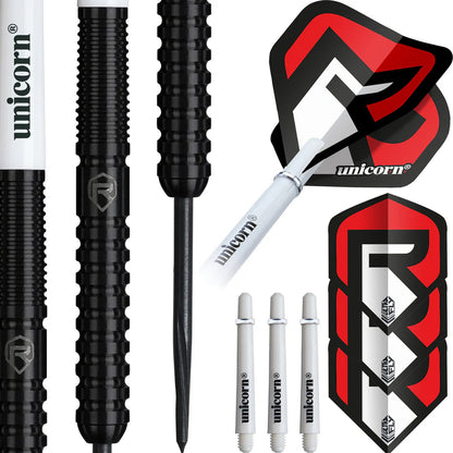 Unicorn - Darts Referee Jack Langston - 90% Tungsten Steel Tip Darts - 22g / 24g / 26g