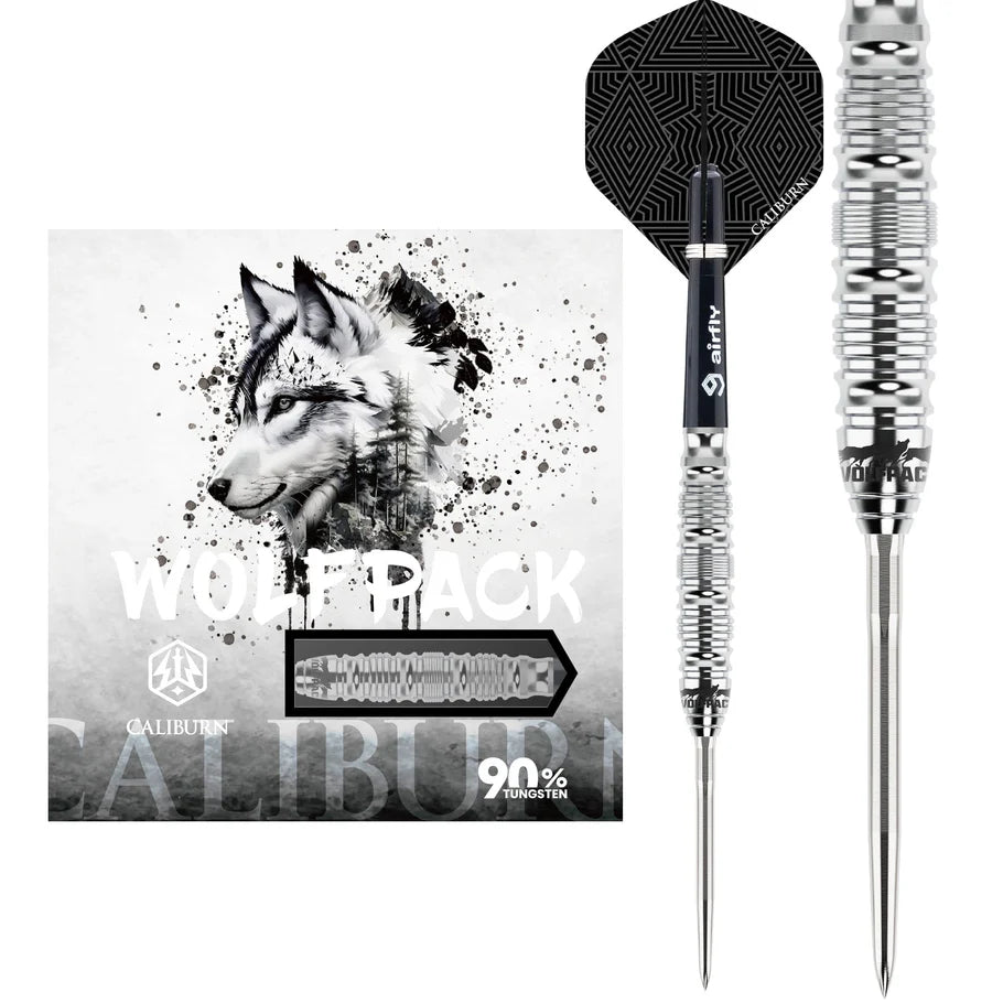 Caliburn - Wolfpack W5 Darts - 90% Tungsten Darts - 22g