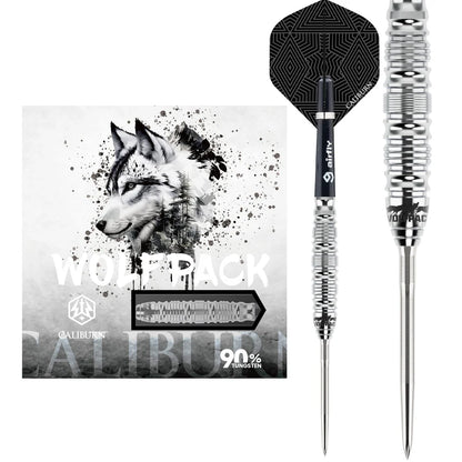 Caliburn - Wolfpack W5 Darts - 90% Tungsten Darts - 22g
