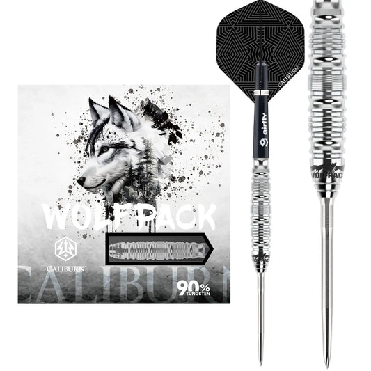 Caliburn - Wolfpack W5 Darts - 90% Tungsten Darts - 22g