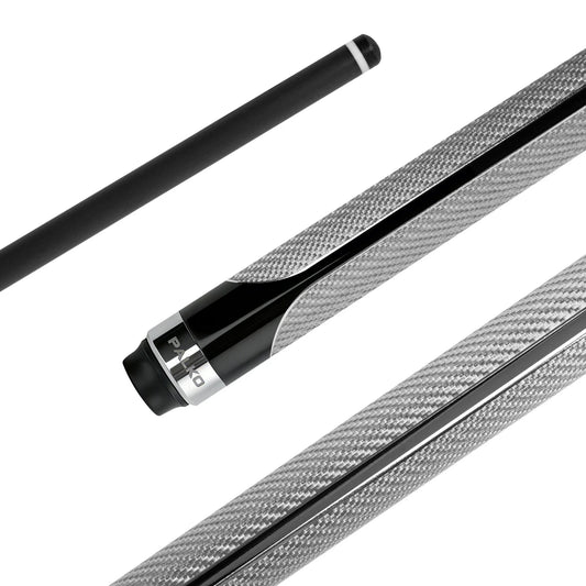 11.8mm Grey Palko Warrior Cue - Heyball Grafex Carbon Fibre Pool Cue