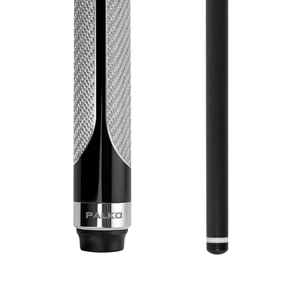 11.8mm Grey Palko Warrior Cue - Heyball Grafex Carbon Fibre Pool Cue