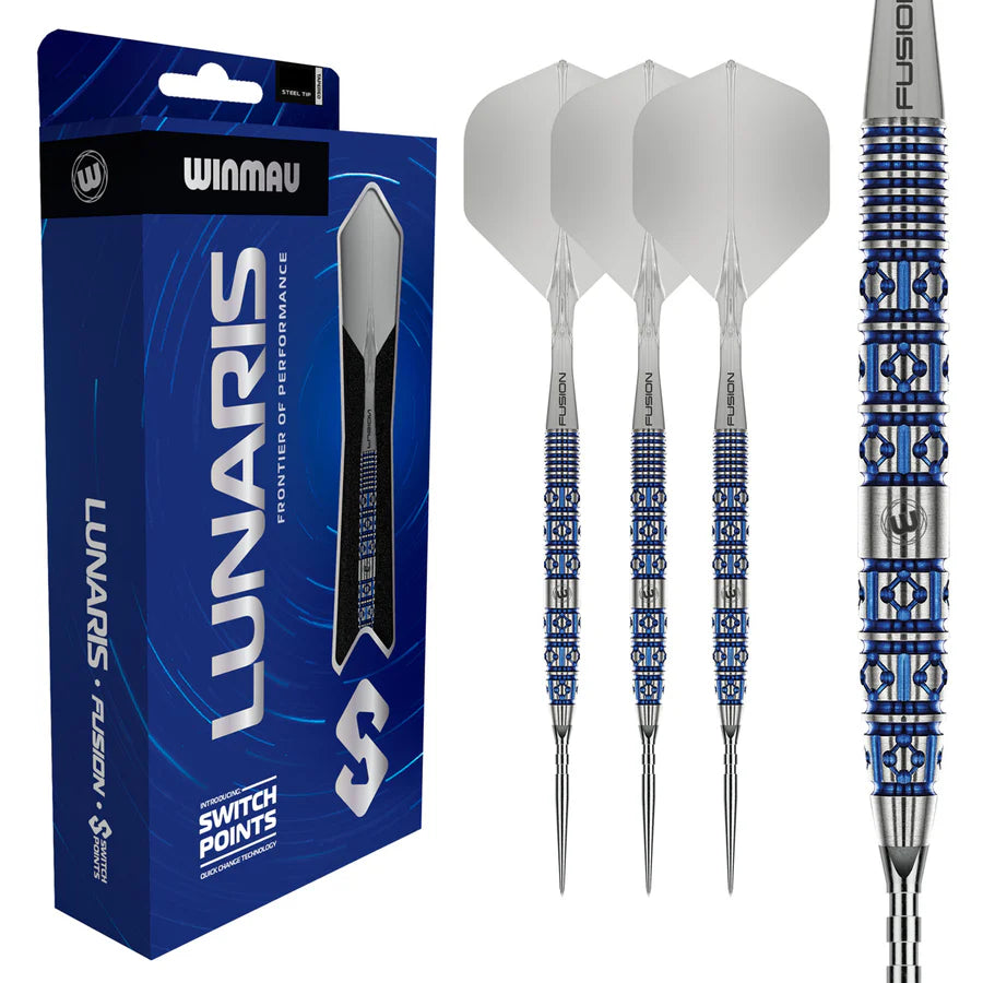 Winmau - Lunaris Tapered 90% Tungsten Darts - 22g / 24g