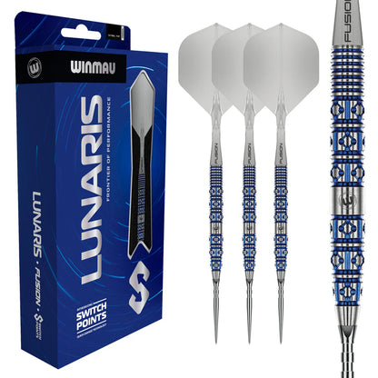 Winmau - Lunaris Tapered 90% Tungsten Darts - 22g / 24g