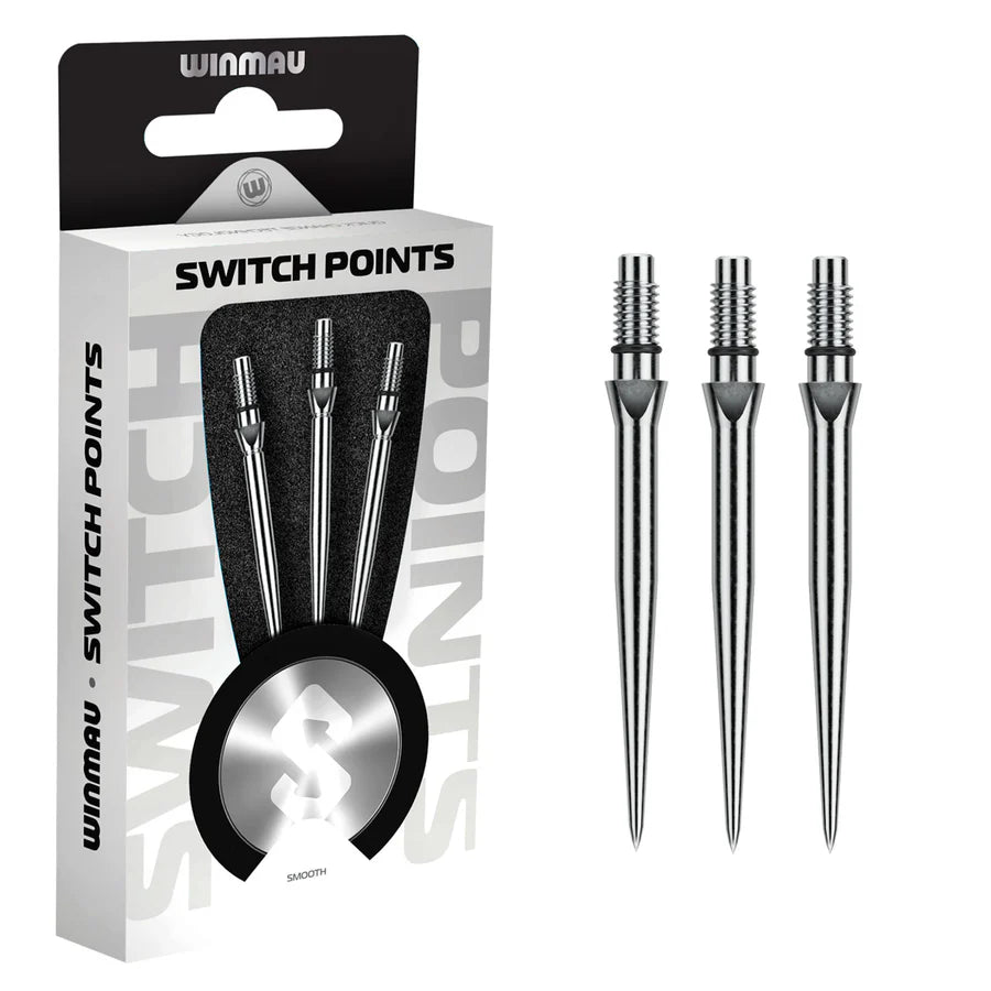 Winmau - Switch Points - Smooth - Dart Points