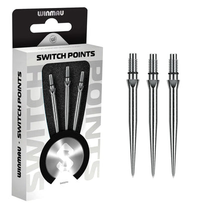 Winmau - Switch Points - Smooth - Dart Points