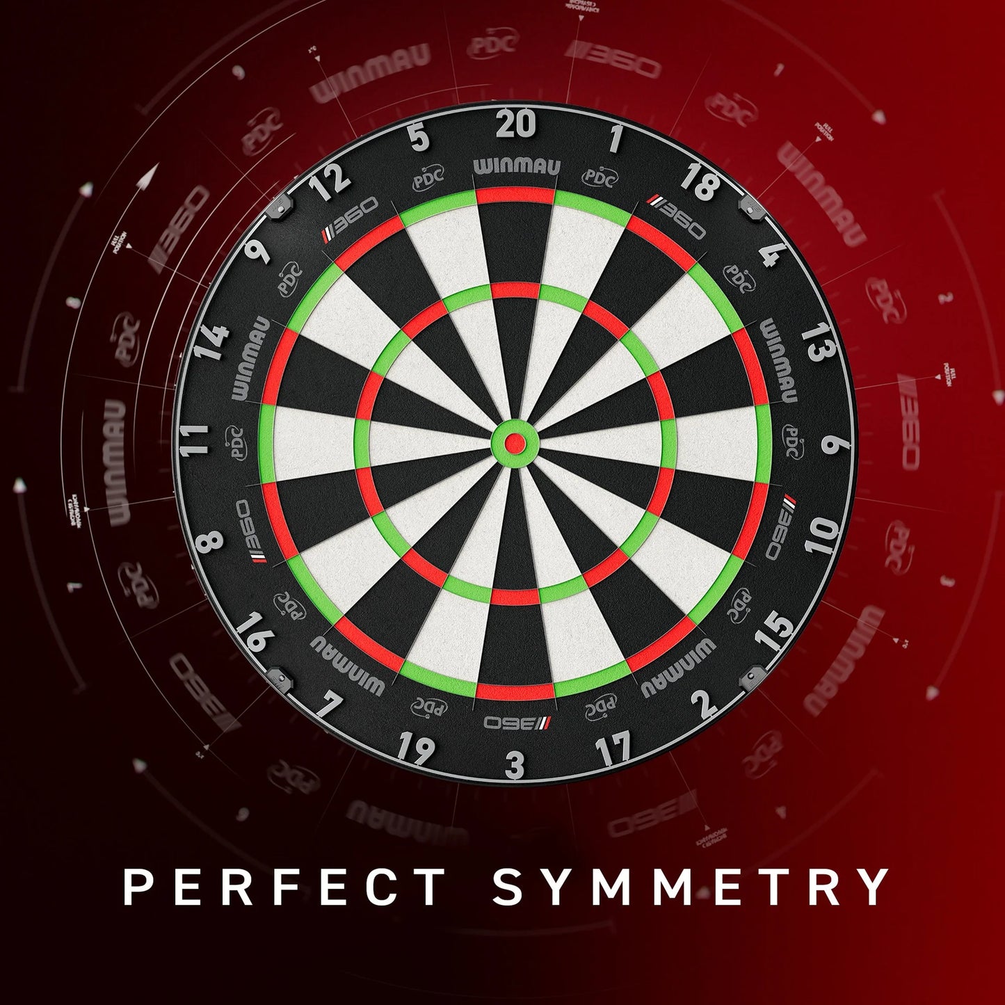 Winmau 360 Blade 6 Triple Core Dartboard - Official PDC Match Quality
