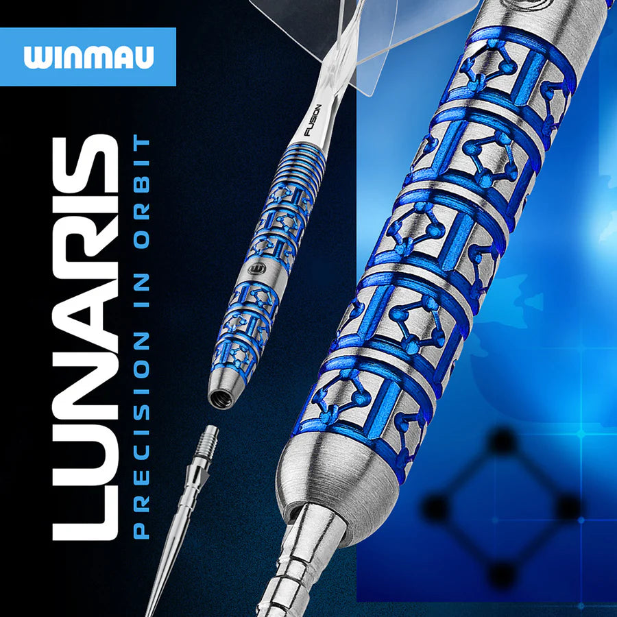 Winmau - Lunaris Tapered 90% Tungsten Darts - 22g / 24g