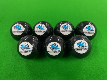 7x 2" Aramith NRL Pool Balls (All Teams Available)