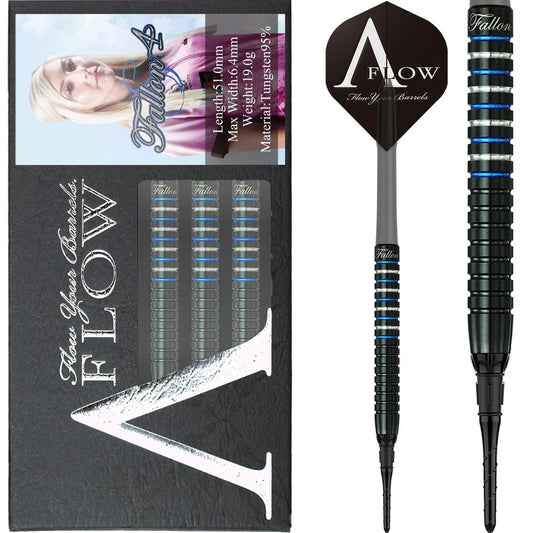 SOFT TIP - 19g Dynasty A flow Fallon 4S Darts - SOFT TIP