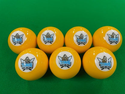 7x 2" Aramith NRL Pool Balls (All Teams Available)