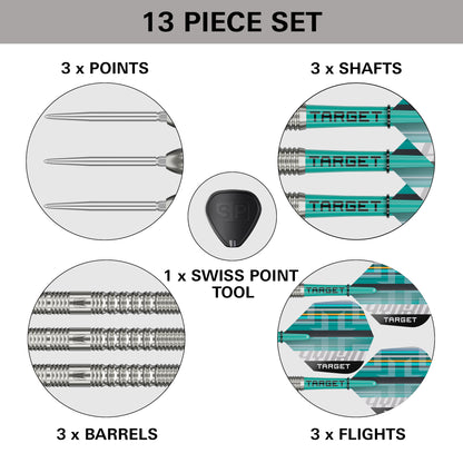 Target Darts - Hydro 01 Darts - 90% Tungsten Darts