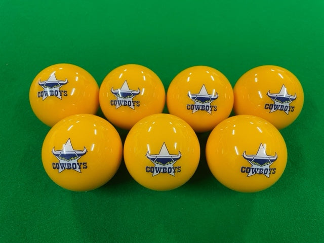 7x 2" Aramith NRL Pool Balls (All Teams Available)