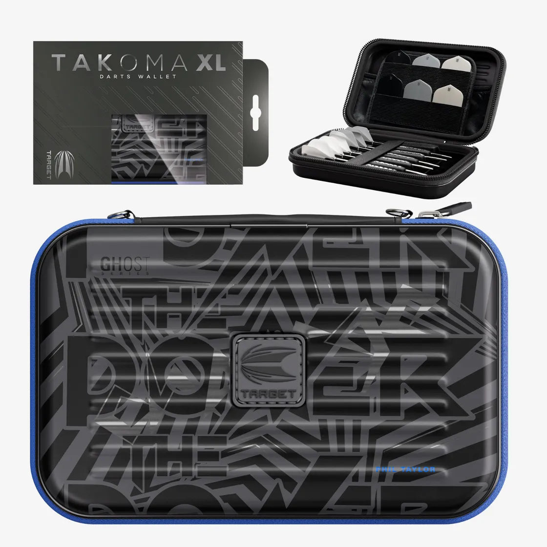 Target Takoma XL Ghost Darts Players Case / Wallets (Holds 2 sets of Darts)