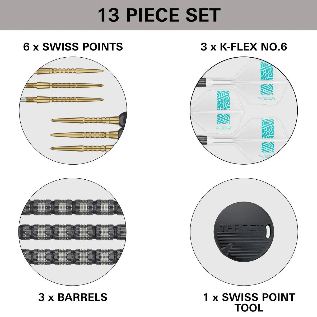 Target - Rob Cross 95K Darts - 95% Tungsten Darts