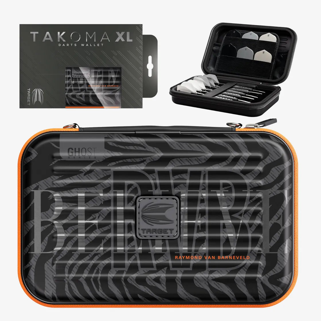 Target Takoma XL Ghost Darts Players Case / Wallets (Holds 2 sets of Darts)