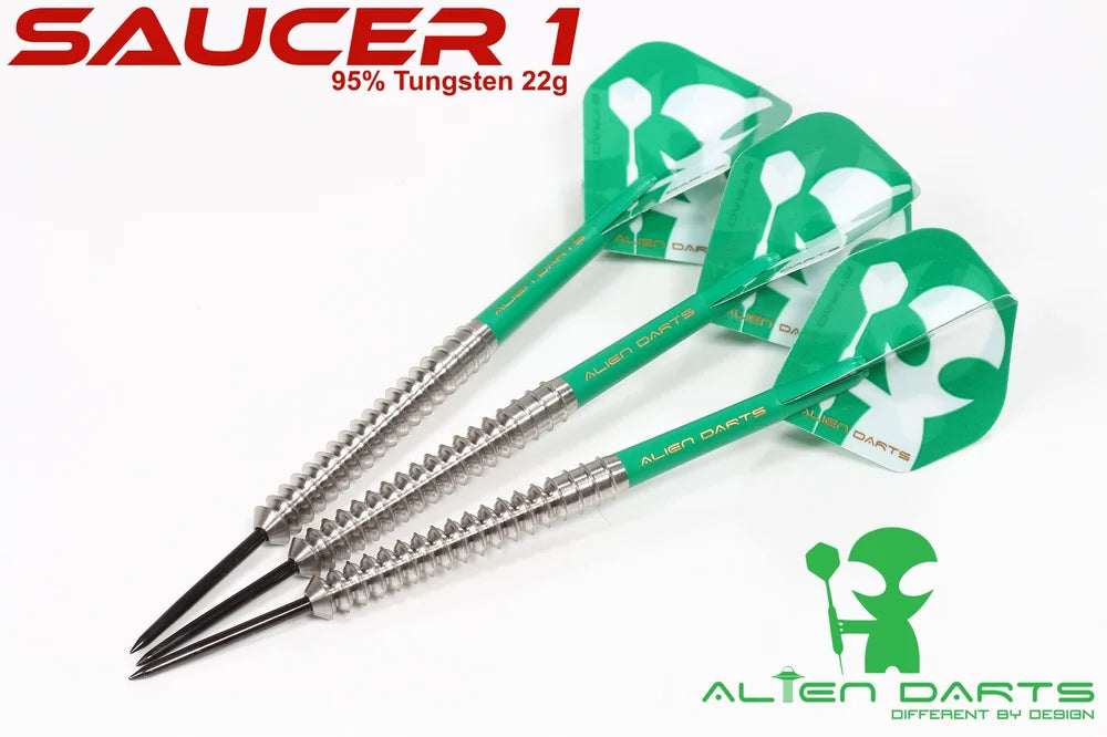 Alien Darts - Saucer 1 - 95% Tungsten Darts - 22g