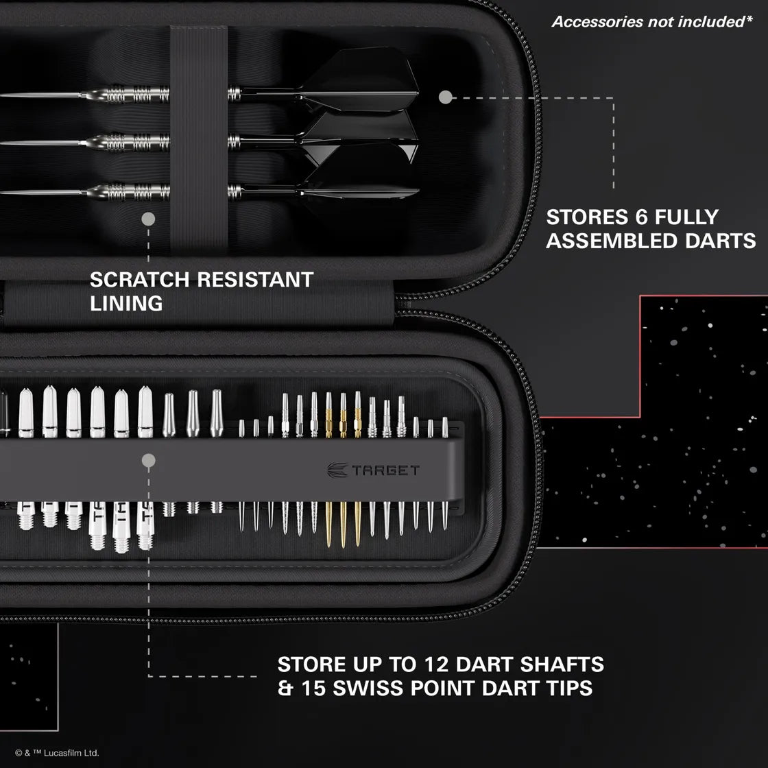 Target Darts / Star Wars - Darth Maul Boa Darts Case