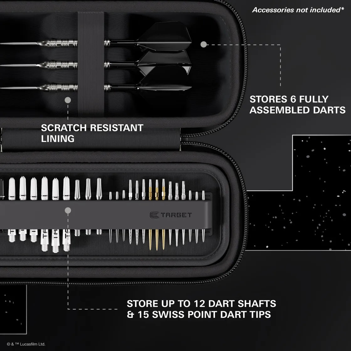 Target Darts / Star Wars - Storm Trooper Boa Darts Case