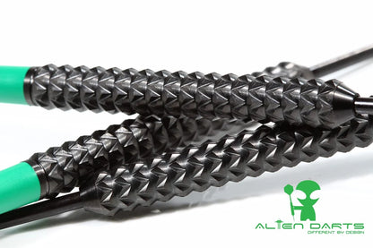 Alien Darts - Weaver V1 Black - 90% Tungsten Darts - 23g / 25g